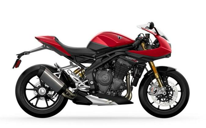 2023 Triumph Speed Triple 1200 RR Red Hopper / Storm Grey