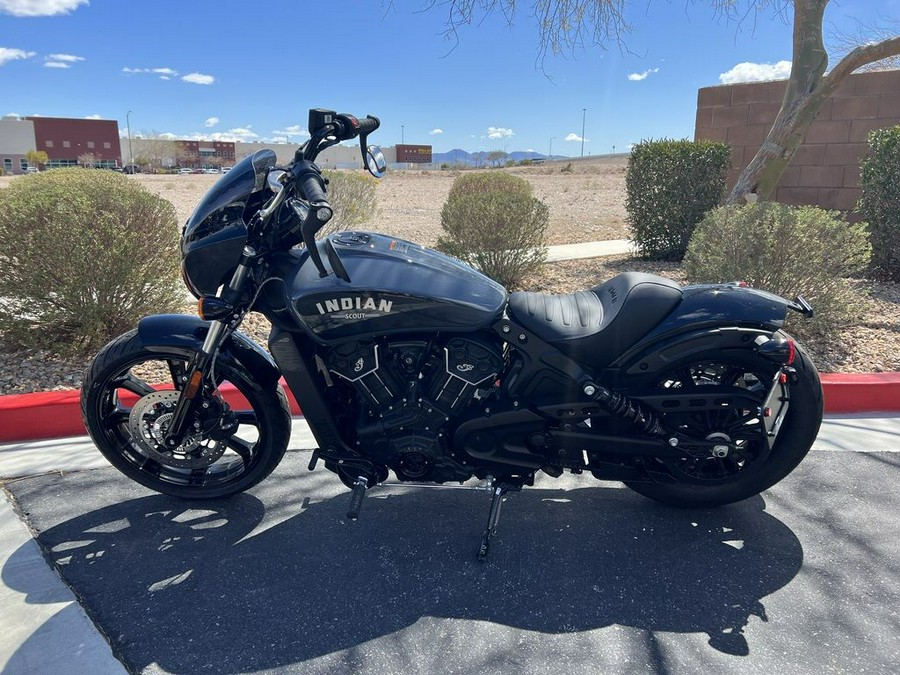 2024 Indian Motorcycle® Scout® Rogue ABS Stealth Gray with Graphics