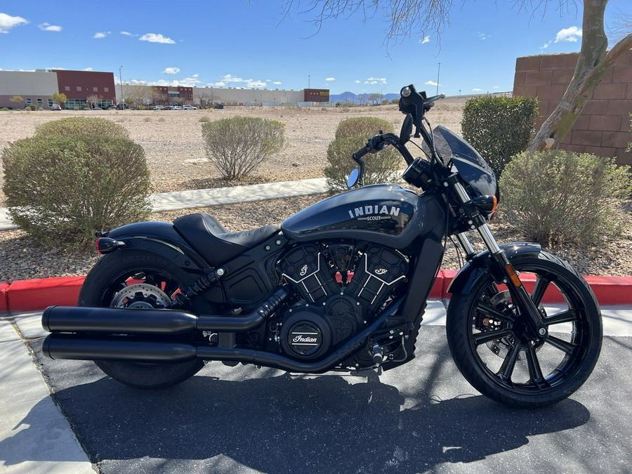 2024 Indian Motorcycle® Scout® Rogue ABS Stealth Gray with Graphics