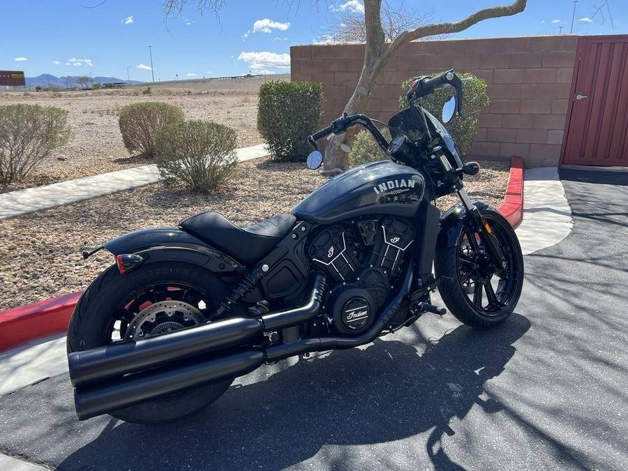 2024 Indian Motorcycle® Scout® Rogue ABS Stealth Gray with Graphics