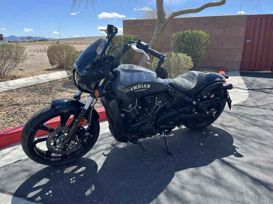 2024 Indian Motorcycle® Scout® Rogue ABS Stealth Gray with Graphics