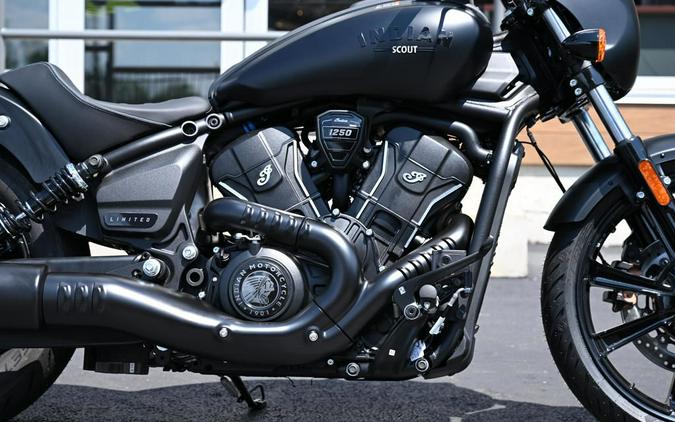 2025 Indian Motorcycle® Sport Scout® Limited Black Smoke