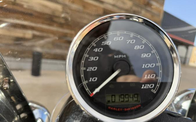 2022 Police Road King Vivid Black / Birch White / Silver pinstripe