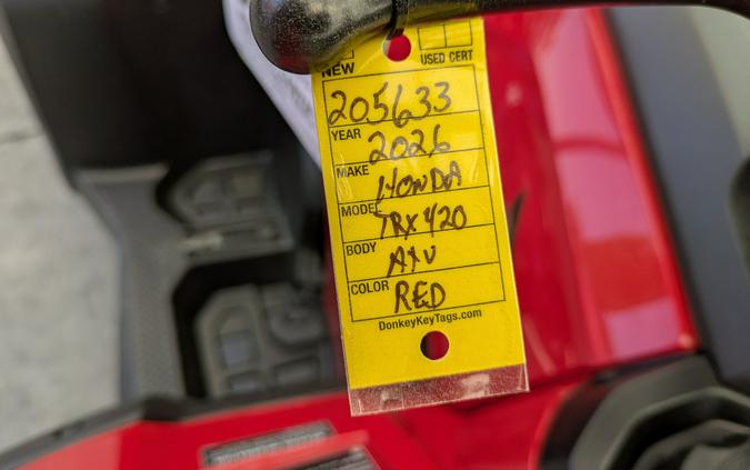 2026 Honda FourTrax Rancher 4x4