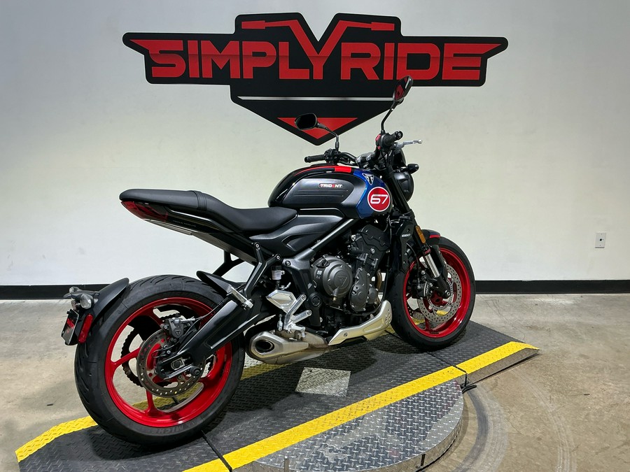 2026 Triumph Trident 660 Triple Tribute Edition