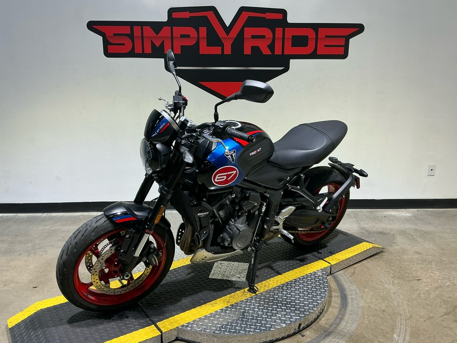 2026 Triumph Trident 660 Triple Tribute Edition