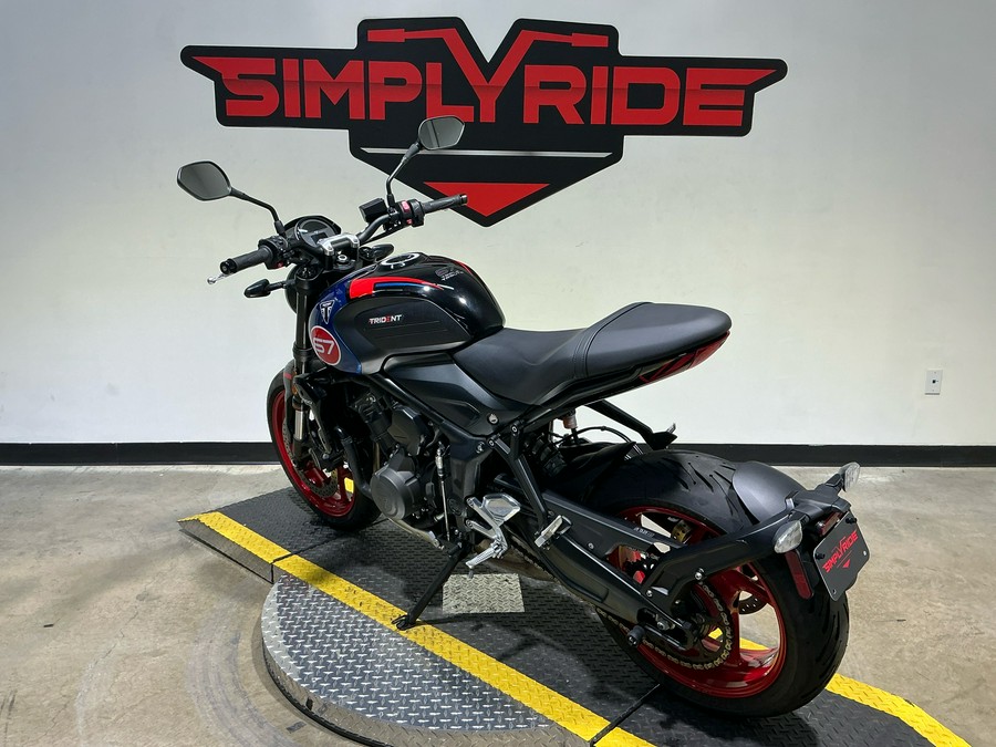 2026 Triumph Trident 660 Triple Tribute Edition