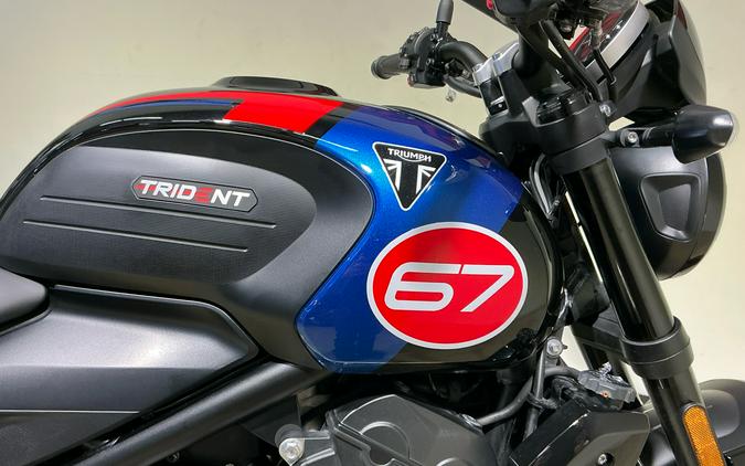 2026 Triumph Trident 660 Triple Tribute Edition