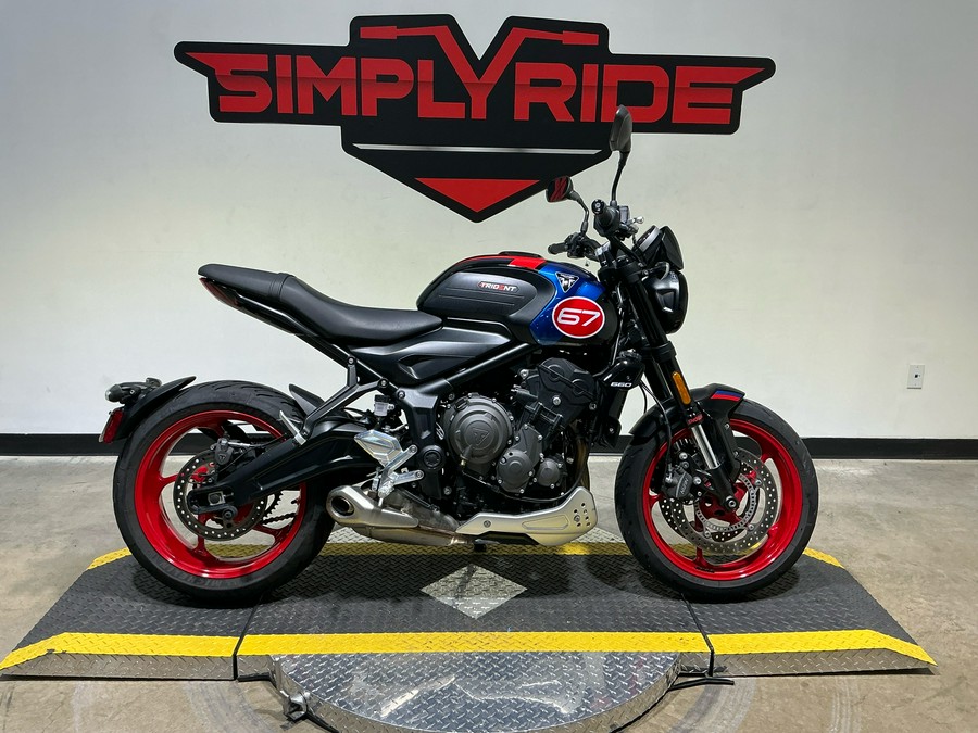 2026 Triumph Trident 660 Triple Tribute Edition