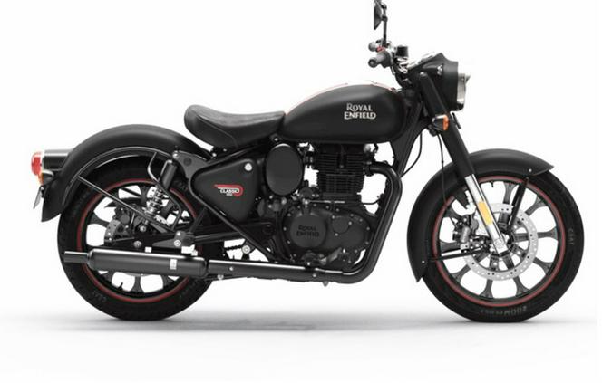 2022 Royal Enfield Classic 350 Dark Stealth Black