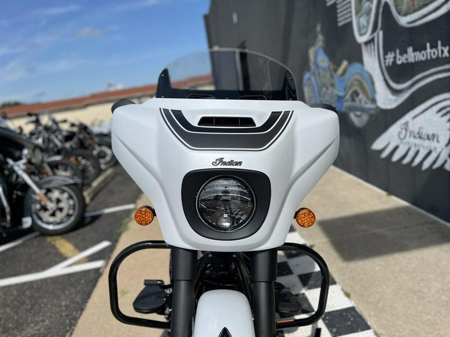 2024 Indian Motorcycle® Chieftain® Dark Horse® Ghost White Metallic Smoke