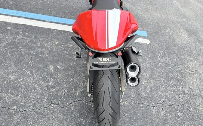2017 Ducati Monster 821 Red