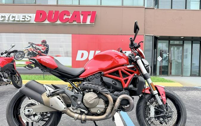 2017 Ducati Monster 821 Red
