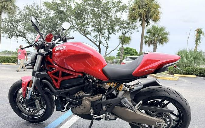 2017 Ducati Monster 821 Red