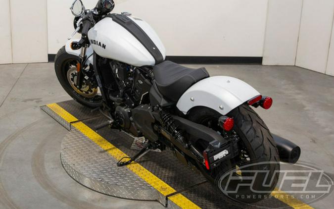 2025 Indian Scout Sixty Bobber Limited Ghost White Metallic S