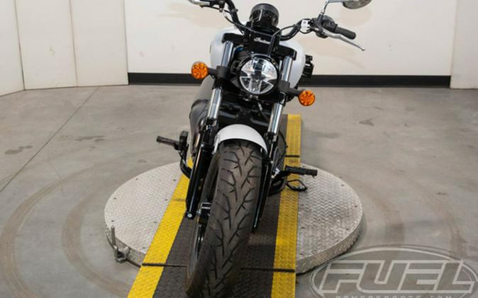 2025 Indian Scout Sixty Bobber Limited Ghost White Metallic S