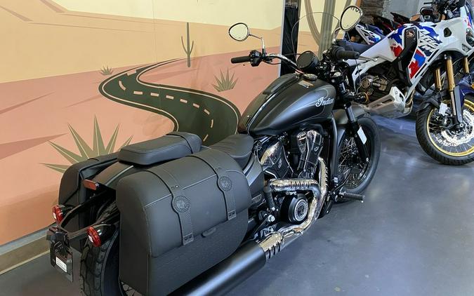 2025 Indian Motorcycle® Super Scout® Black Smoke with Graphics