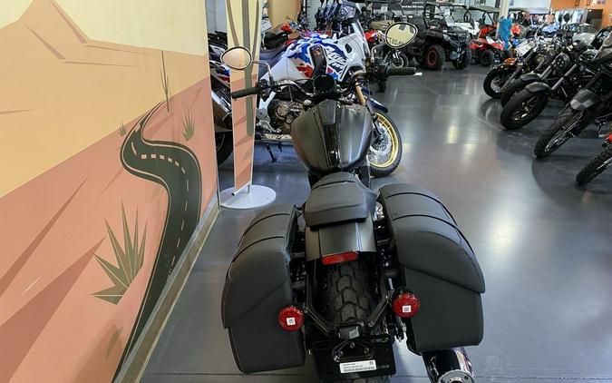 2025 Indian Motorcycle® Super Scout® Black Smoke with Graphics