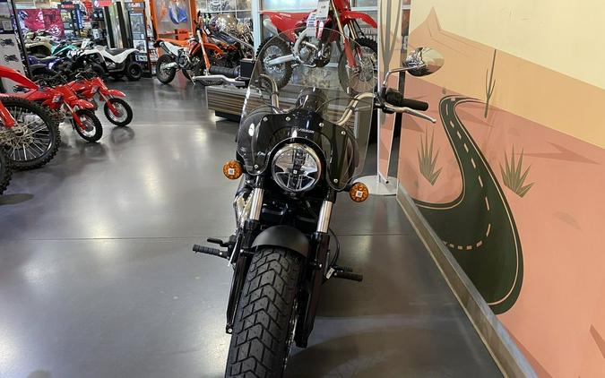 2025 Indian Motorcycle® Super Scout® Black Smoke with Graphics