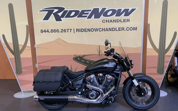 2025 Indian Motorcycle® Super Scout® Black Smoke with Graphics