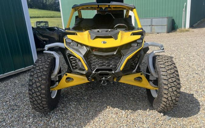 2024 Can-Am® Maverick R X RS Carbon Black & Neo Yellow