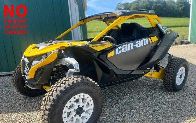 2024 Can-Am® Maverick R X RS Carbon Black & Neo Yellow