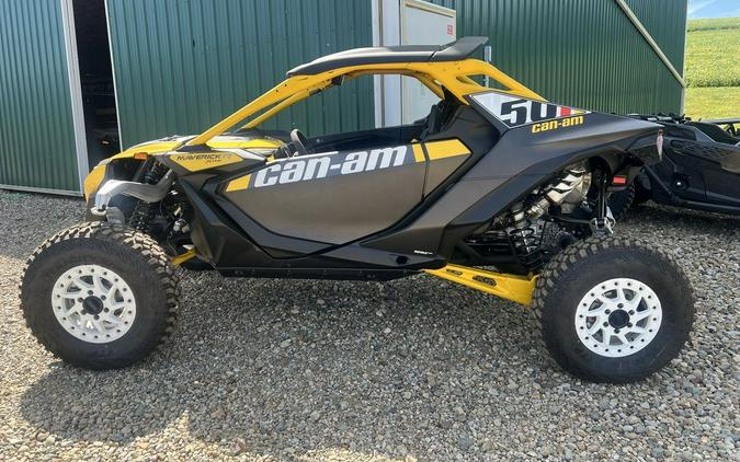 2024 Can-Am® Maverick R X RS Carbon Black & Neo Yellow