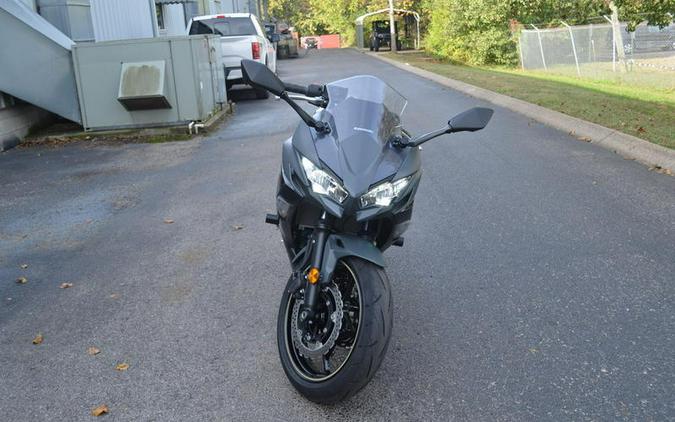 2024 Kawasaki Ninja® 650 Metallic Matte Dark Gray/Metallic Spark Black