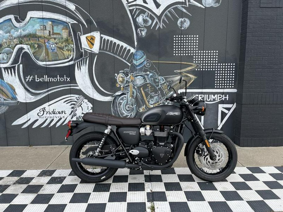 2024 Triumph Bonneville T120 Black Silver Ice/Phantom Black