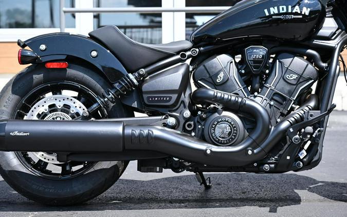 2025 Indian Motorcycle® Sport Scout® Limited +Tech Black Metallic