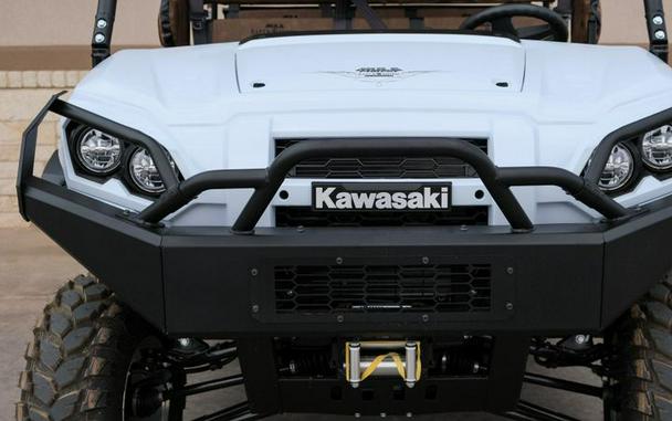 New 2024 KAWASAKI MULE PROFXT 1000 LE PLATINUM RANCH EDITION METALLIC STARDUST WHITE