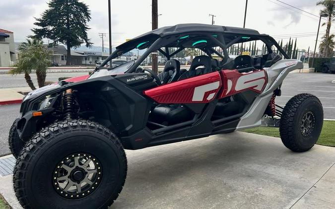 2024 Can-Am® Maverick X3 MAX RS Turbo RR Fiery Red & Hyper Silver