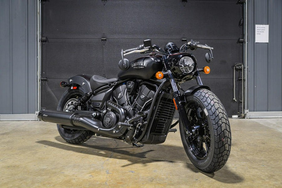 2025 Indian Motorcycle® Scout® Bobber Limited +Tech Black Smoke