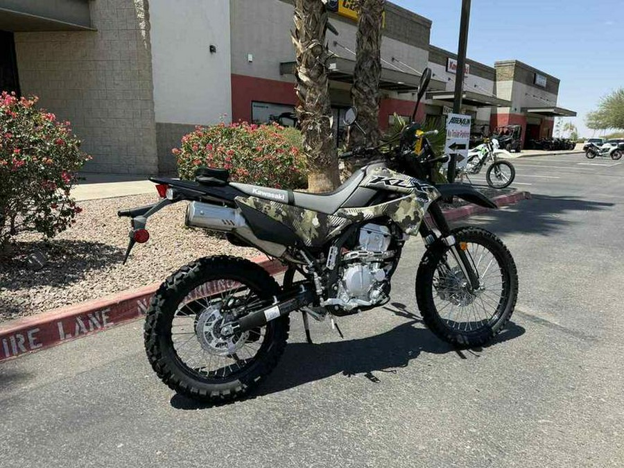 2026 Kawasaki KLX®300 Cypher Camo Beige