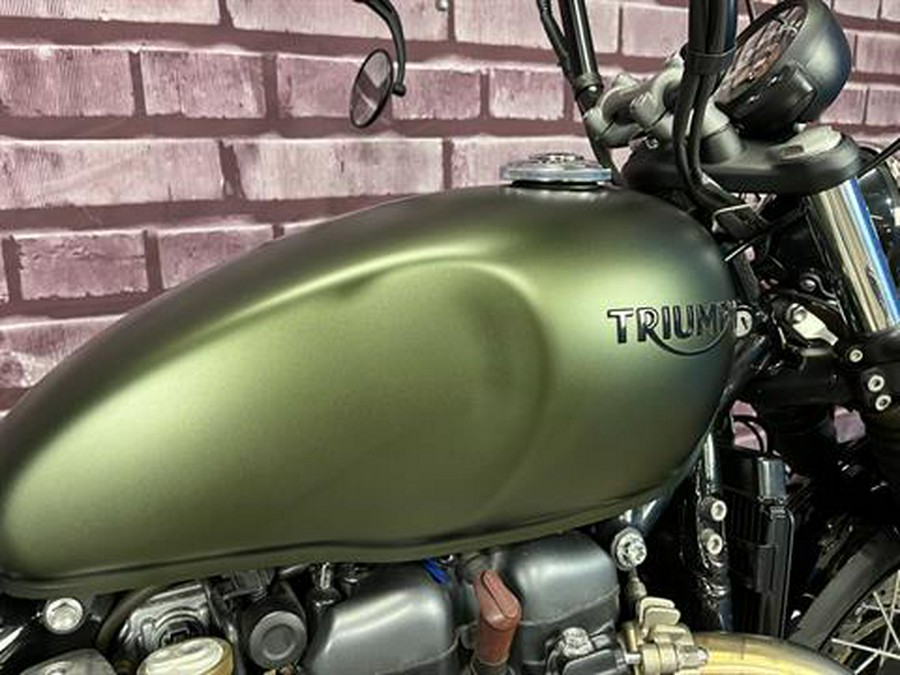 2019 Triumph Bonneville Bobber