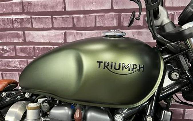 2019 Triumph Bonneville Bobber