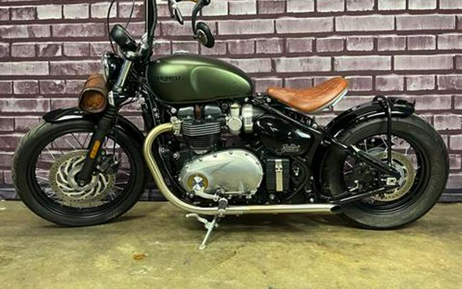 2019 Triumph Bonneville Bobber