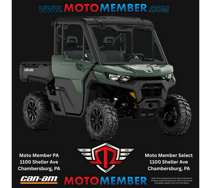 2025 Can-Am Defender DPS CAB HD9 Compass Green