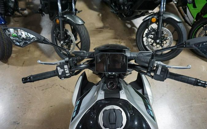 2025 Kawasaki Z900 ABS Galaxy Silver/Metallic Spark Black