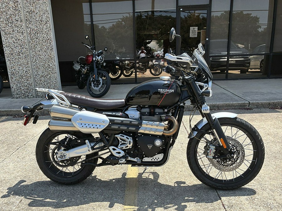 2019 Triumph Scrambler 1200 XC Jet Black