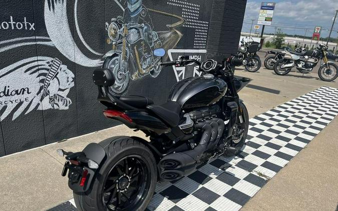 2025 Triumph Rocket 3 Storm Granite/Sapphire Black