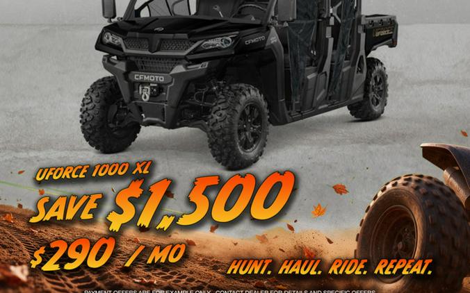 2026 CFMOTO UFORCE 1000 XL