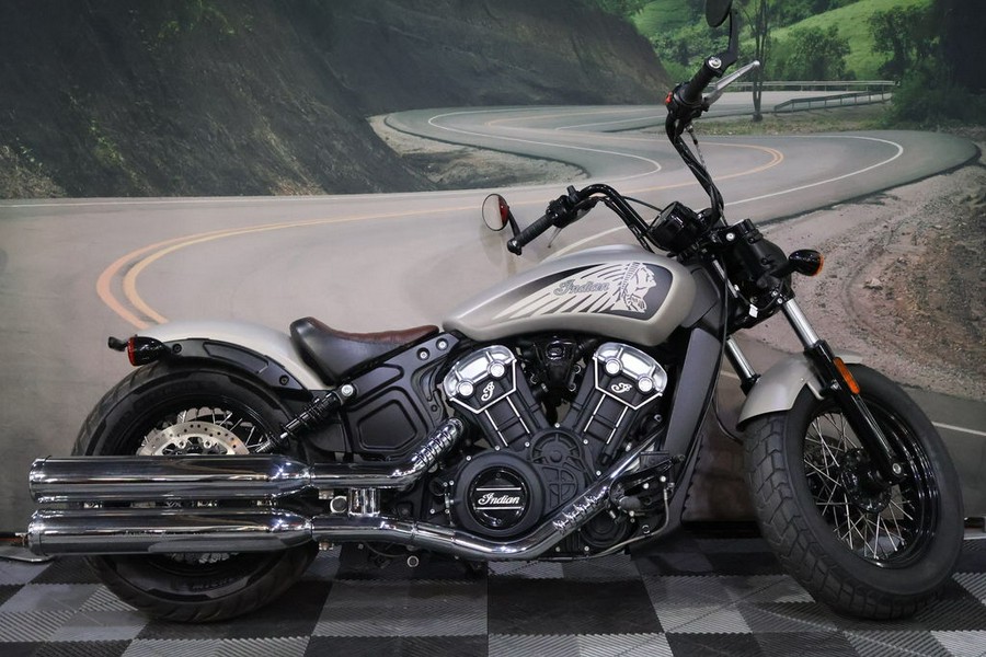 2022 Indian Motorcycle® Scout® Bobber Twenty ABS Silver Quartz Smoke