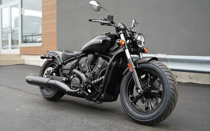 2026 Indian Motorcycle Scout Sixty Bobber Black Metallic