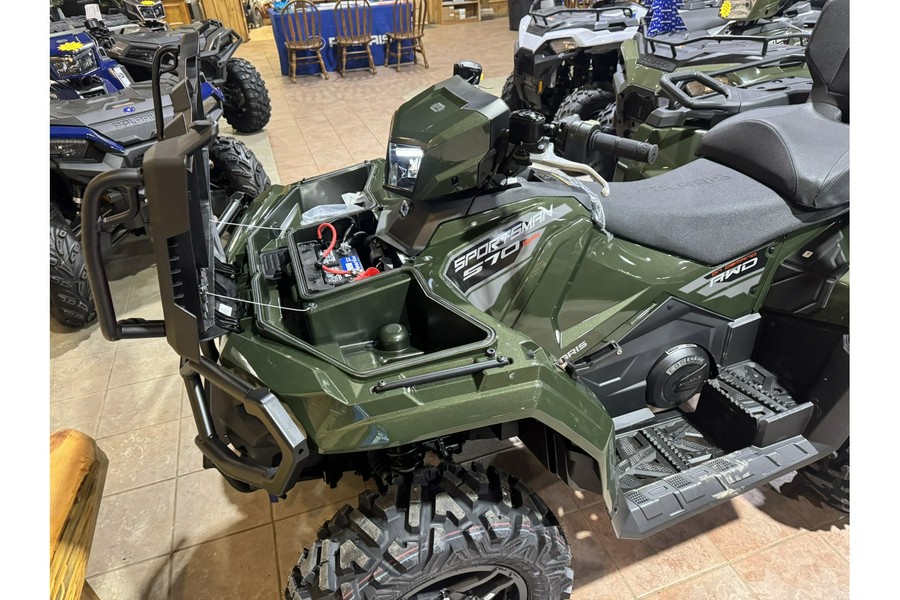 2026 Polaris Sportsman® Touring 570 Premium - Treeline Green Metallic