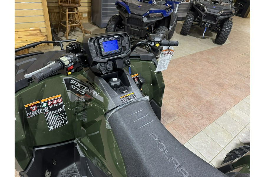 2026 Polaris Sportsman® Touring 570 Premium - Treeline Green Metallic