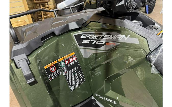 2026 Polaris Sportsman® Touring 570 Premium - Treeline Green Metallic