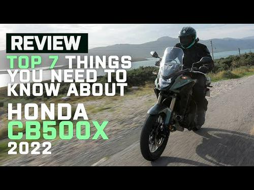 Honda CB500X (2022) Review | Top 7 Things You Need To Know About the Honda CB500X 2022 | Visordown