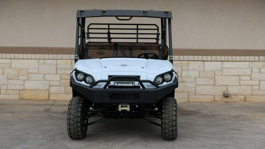 New 2024 KAWASAKI MULE PROFXT 1000 LE PLATINUM RANCH EDITION METALLIC STARDUST WHITE