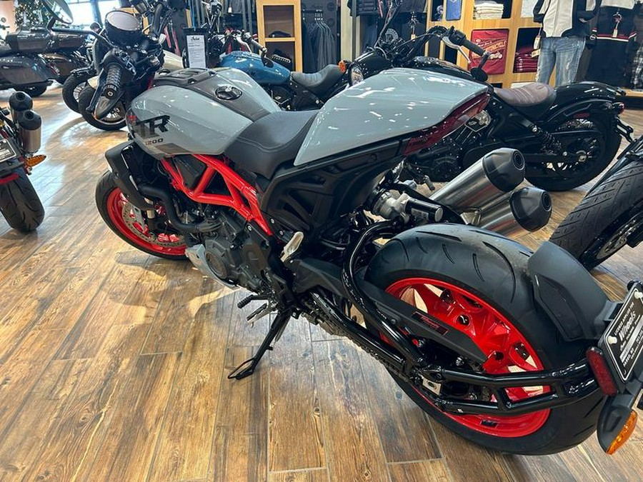 2024 Indian Motorcycle® FTR Sport Storm Gray/Red